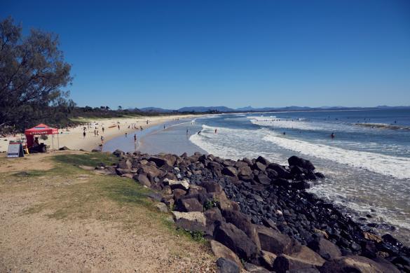 Byron Bay, Australien, Beach, Australia, roadtrip, must see, baden, surfen, fun time, relaxen, Ausblick, view, Strand