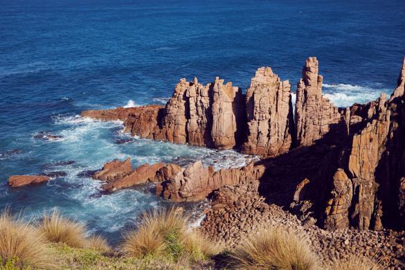 Pinnacles, Lookout, Phillip Island, Australien, Wanderweg, Spaziergang,