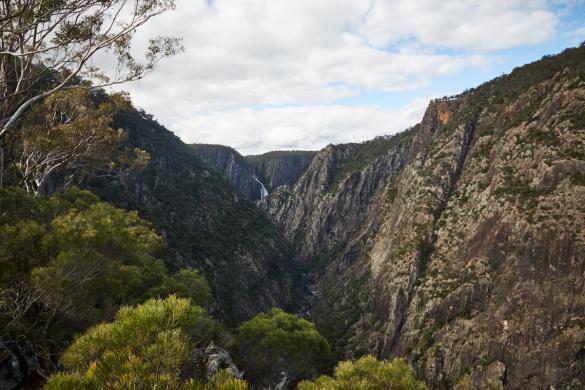 Wild Oxley Rivers, Nationalpark, National Park, Australien, Australia, Chandlers Lookout, view, Aussicht, Gebirge, Wasserfall, waterfall, falls